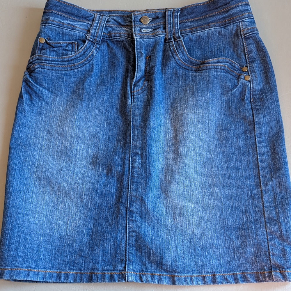 Denim Blue Women's Skirt